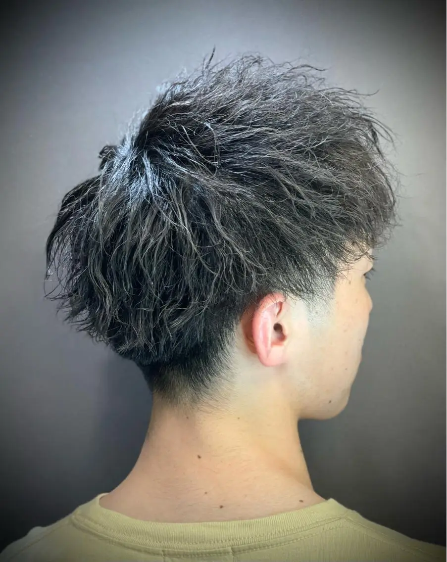 ショート パーマ メンズ ⚡️メンズ特化⚡️ 倉林 隼大のヘアスタイル