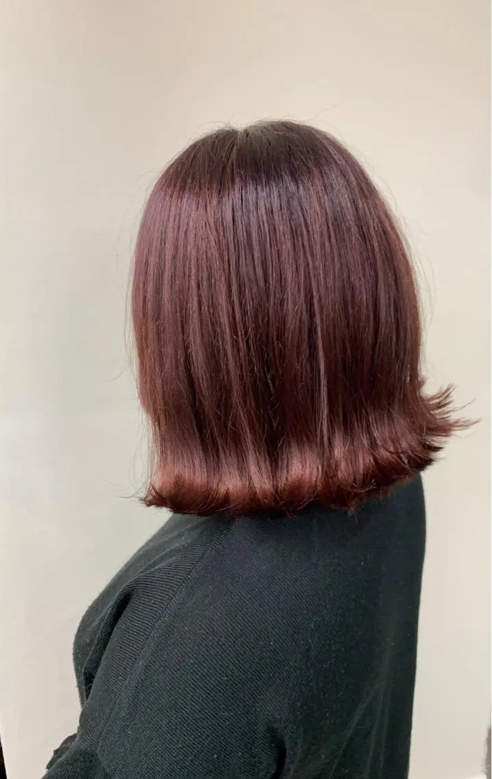 ショート カラー ブリーチ ブラウンカラー デザインカラー ピンクカラー ピンクブラウン 浦野 剛志のヘアスタイル