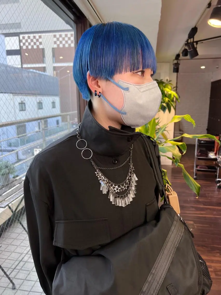 ショート カラー ブリーチ ケアブリーチ ダブルカラー ハイトーンカラー イルミナカラー 🧡色落ちまで2度 楽しめる🧡ヨシキのヘアスタイル
