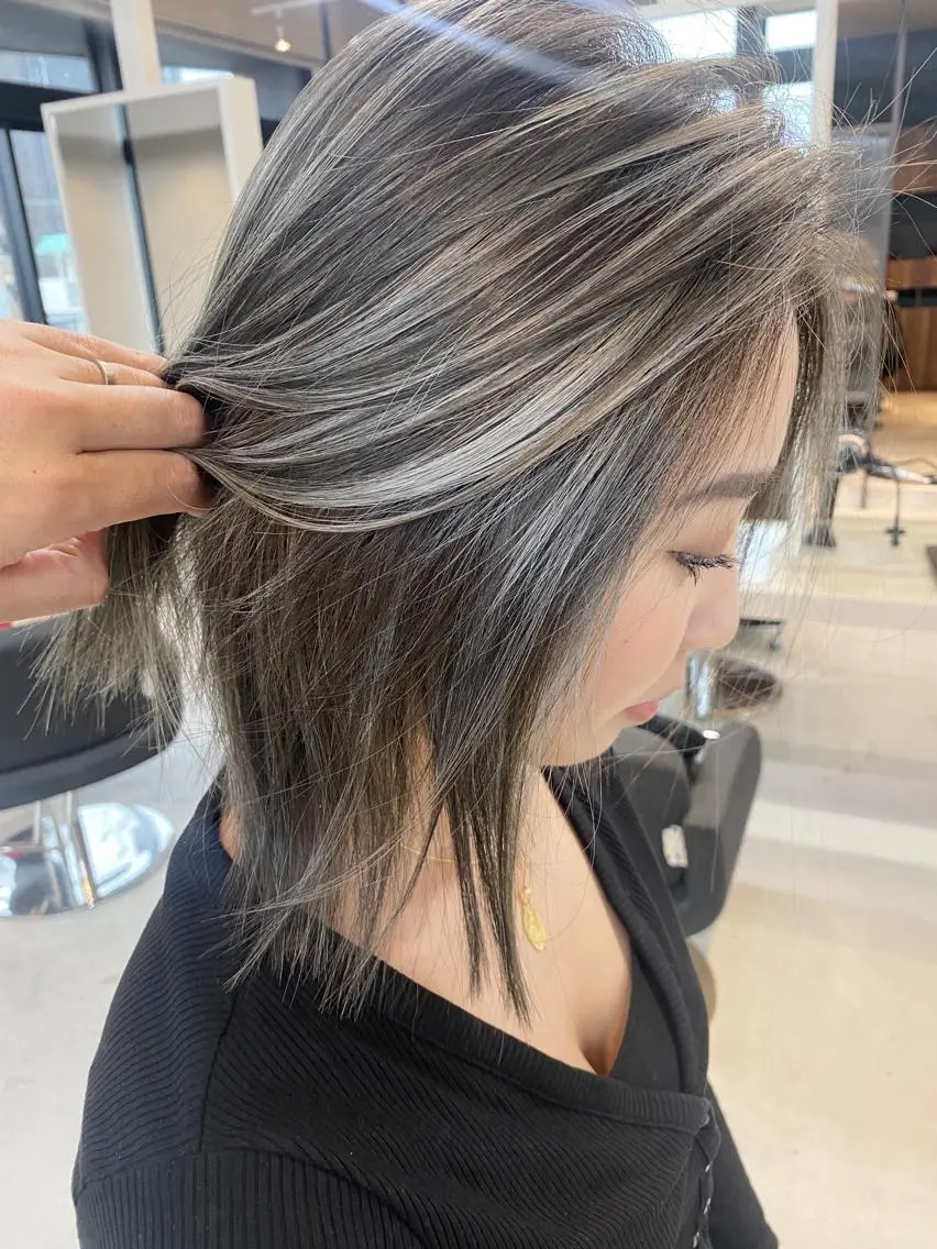 ショート カラー パーマ ヘアアレンジ マツエク・マツパ アイブロウ ヘアカラー トリートメント 井上 一平のヘアスタイル