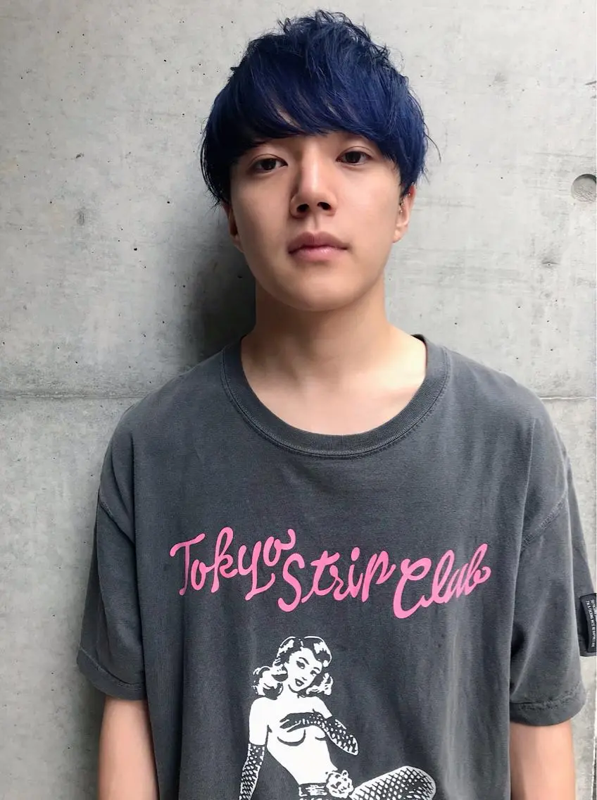 ショート カラー メンズ 山下 亮輔のヘアスタイル