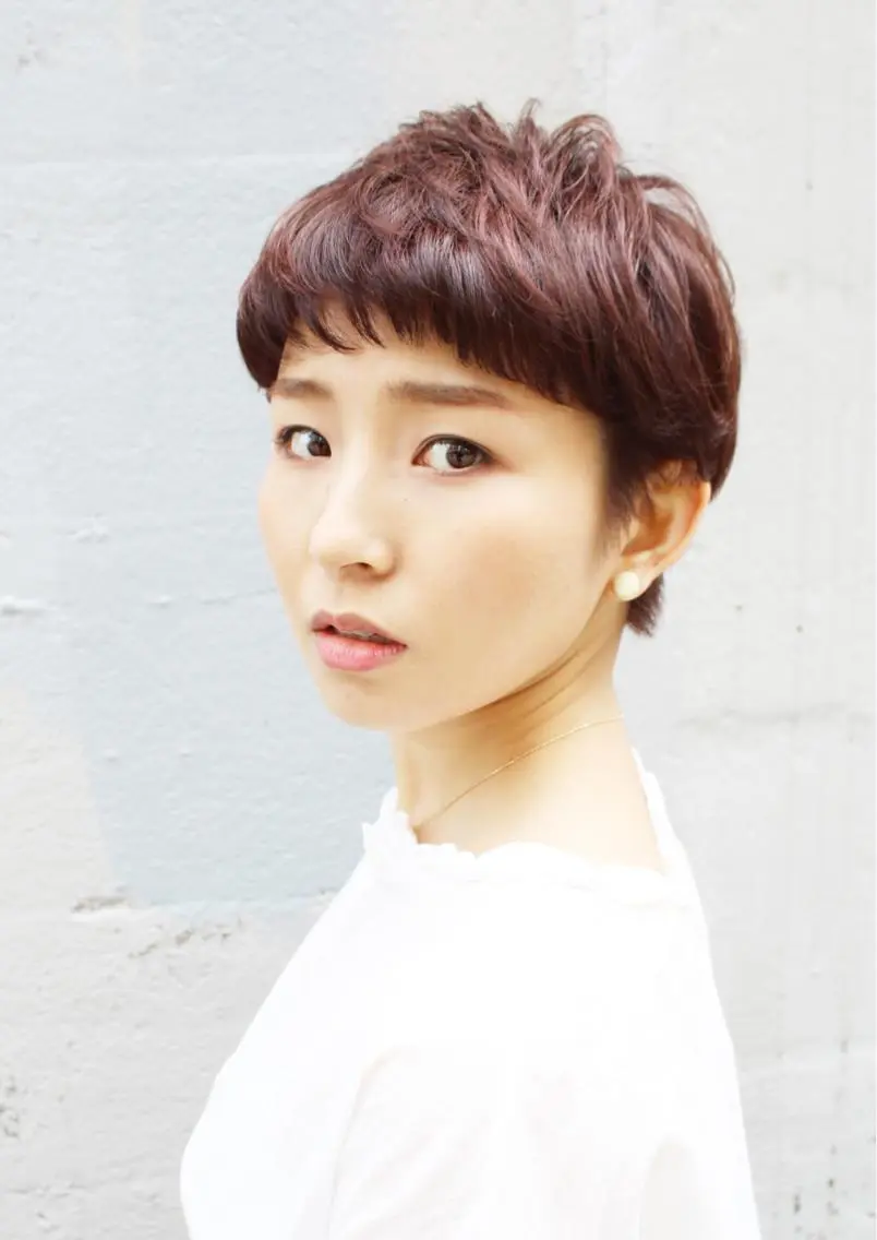 ショート ショートヘア 桑名 淳のヘアスタイル