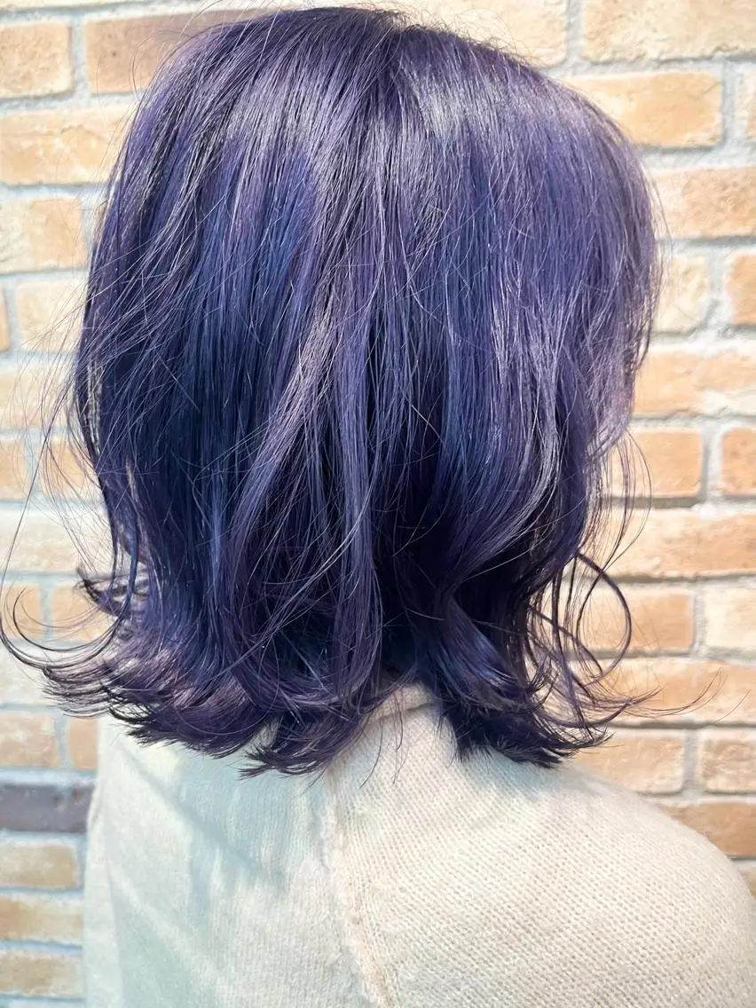 ミディアム LucksiMie ginza 明松のヘアスタイル