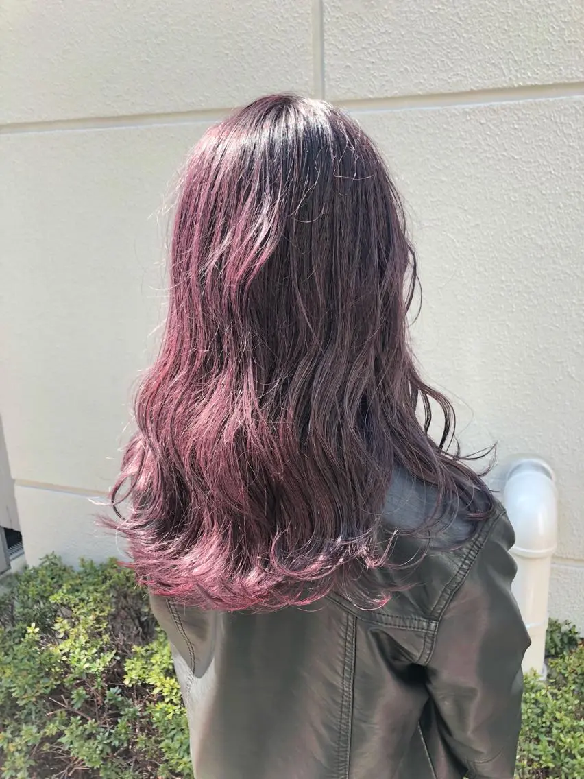 カラー アッシュ ラベンダーカラー ラベンダーアッシュ 松田 光雄のヘアスタイル