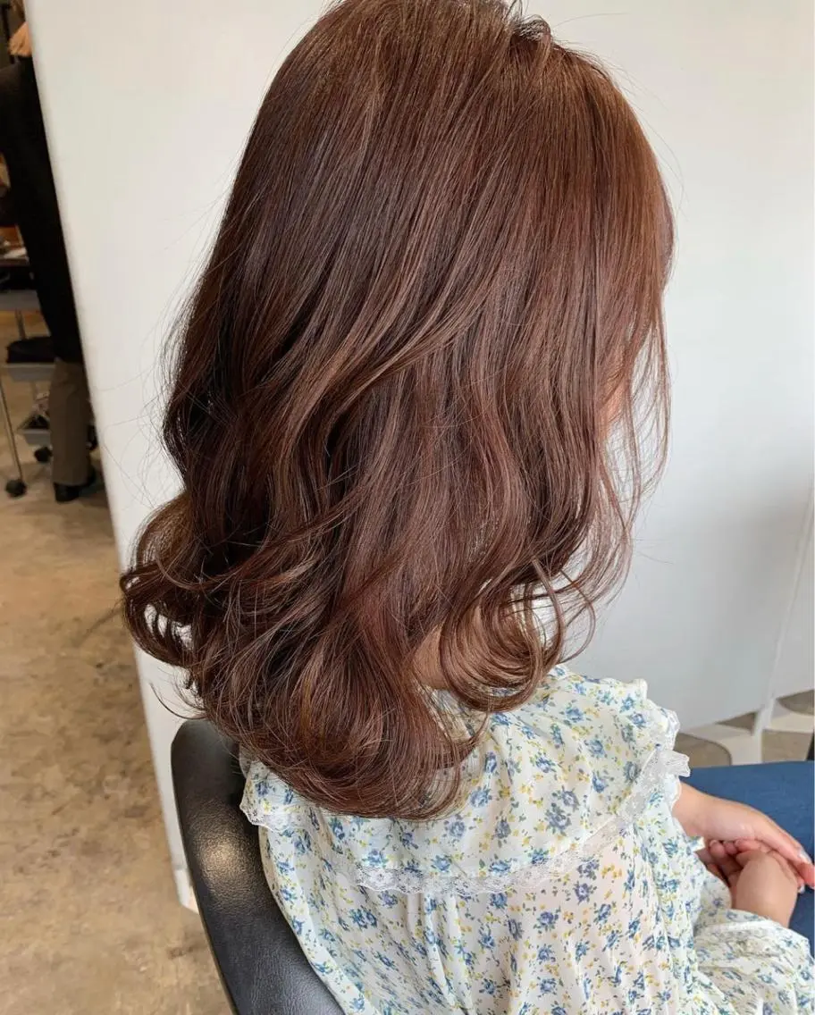 ミディアム カラー ブラウンカラー カット ヘアカラー トリートメント 似合わせ特化🌷 kasumiのヘアスタイル