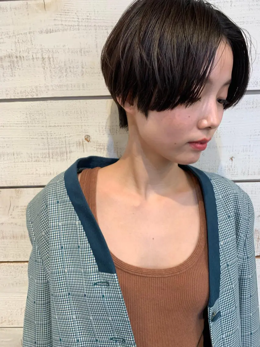 ショート ハンサムショート ショートヘア メンズ/パーマ /レディース髪質改善のヘアスタイル