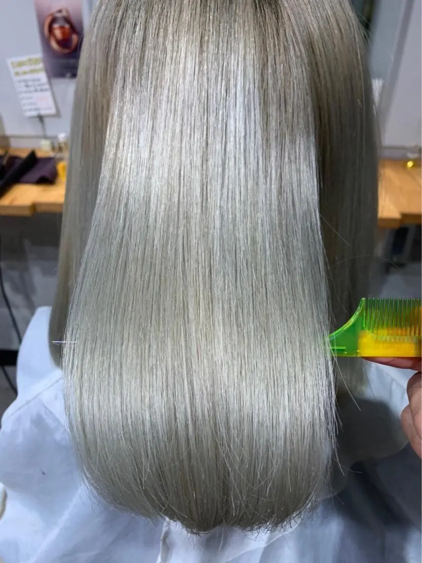 カラー 上品＆韓国風 🥀海心🥀のヘアスタイル