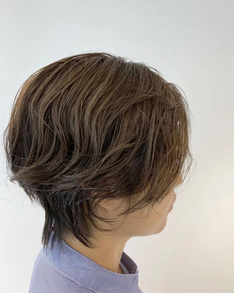 ショート パーマ 南部 康太のヘアスタイル
