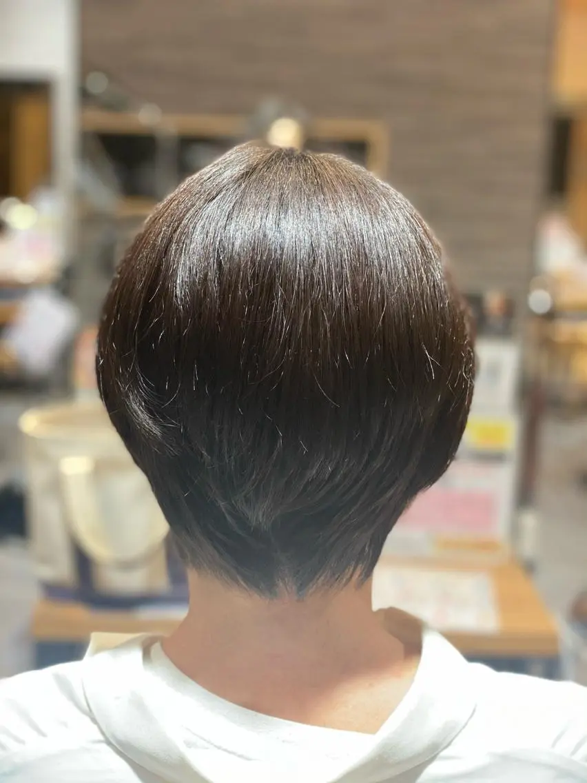 ショート 尾崎 優也のヘアスタイル
