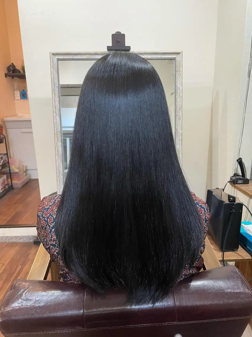 ロング 髪質改善 縮毛矯正 縮毛矯正 トリートメント 縮毛矯正の達人 ☆ 松本のヘアスタイル