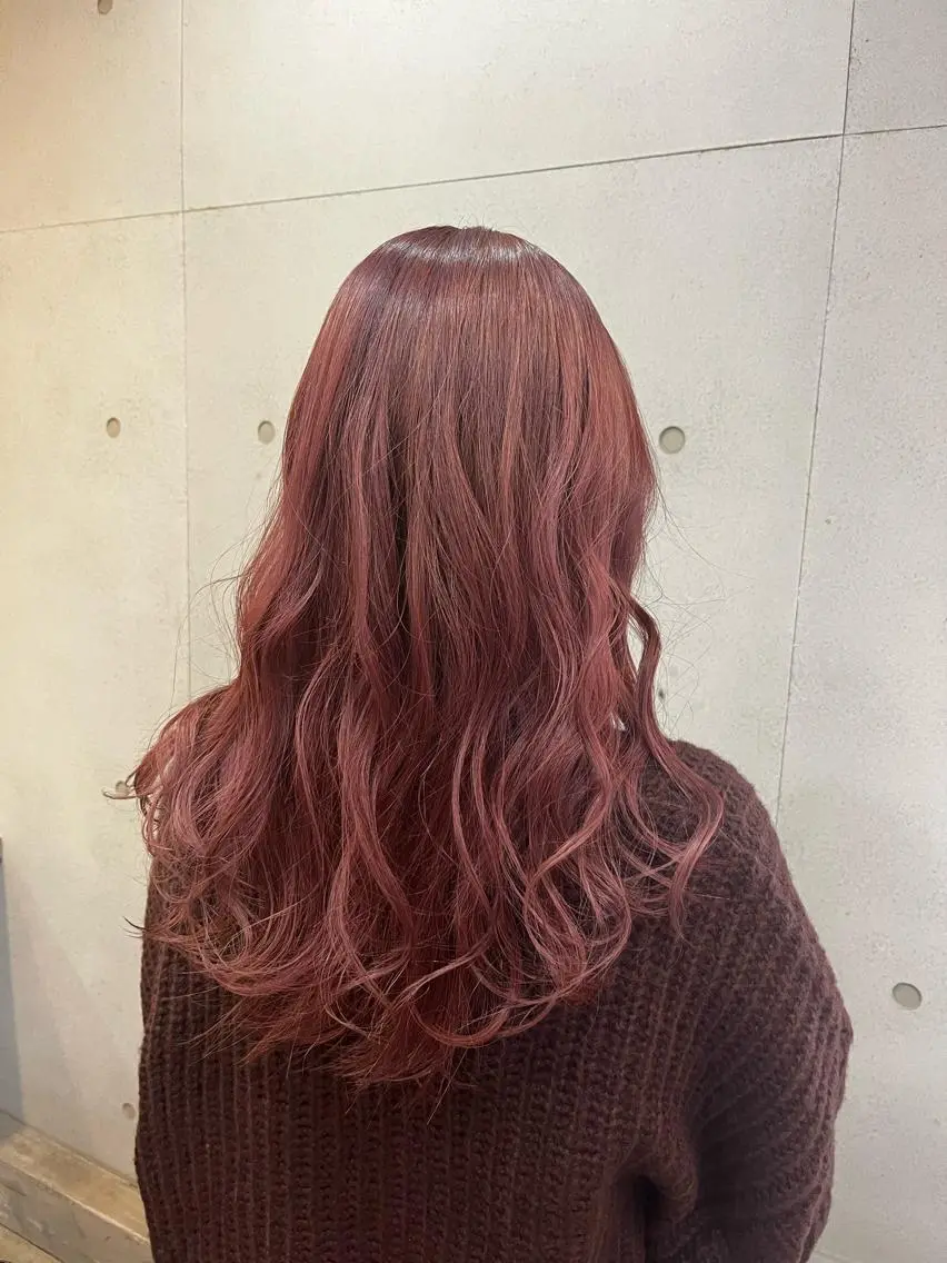 ミディアム おせ ちさとのヘアスタイル