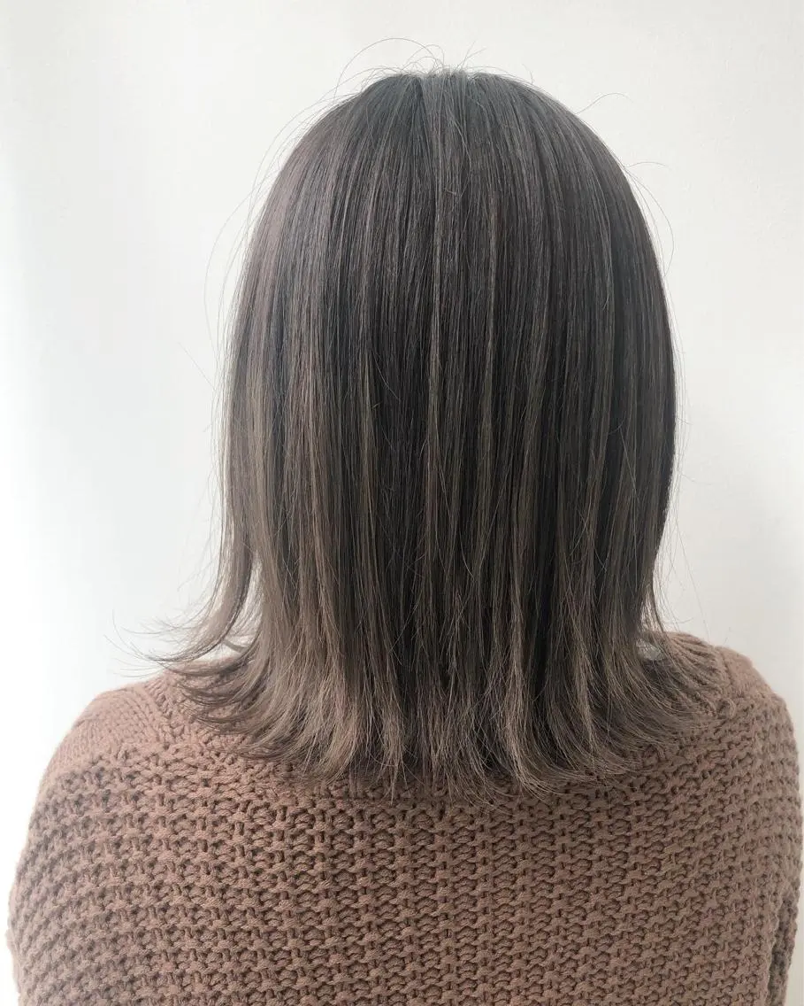 ミディアム カラー ヘアアレンジ 【公式】amble luxe池袋東口🩷のヘアスタイル
