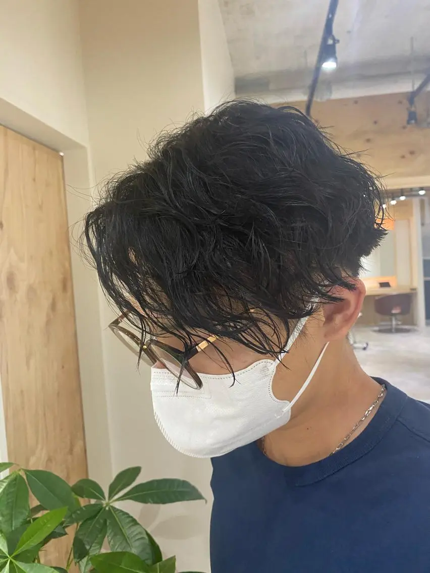 パーマ メンズ カット パーマ ヘアセット 再現性No.1ヘア ごーた立川のヘアスタイル