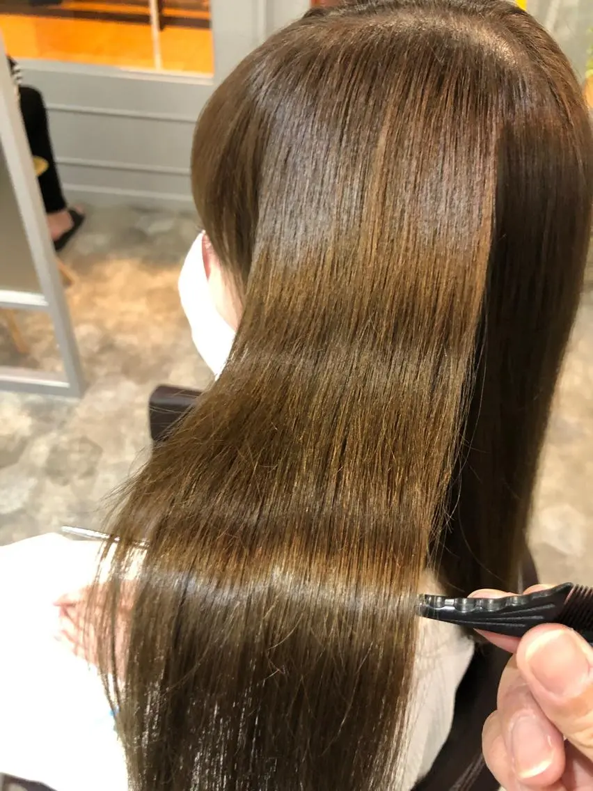 ロング カラー カット ヘアカラー トリートメント hair care ACRO店長 谷のヘアスタイル