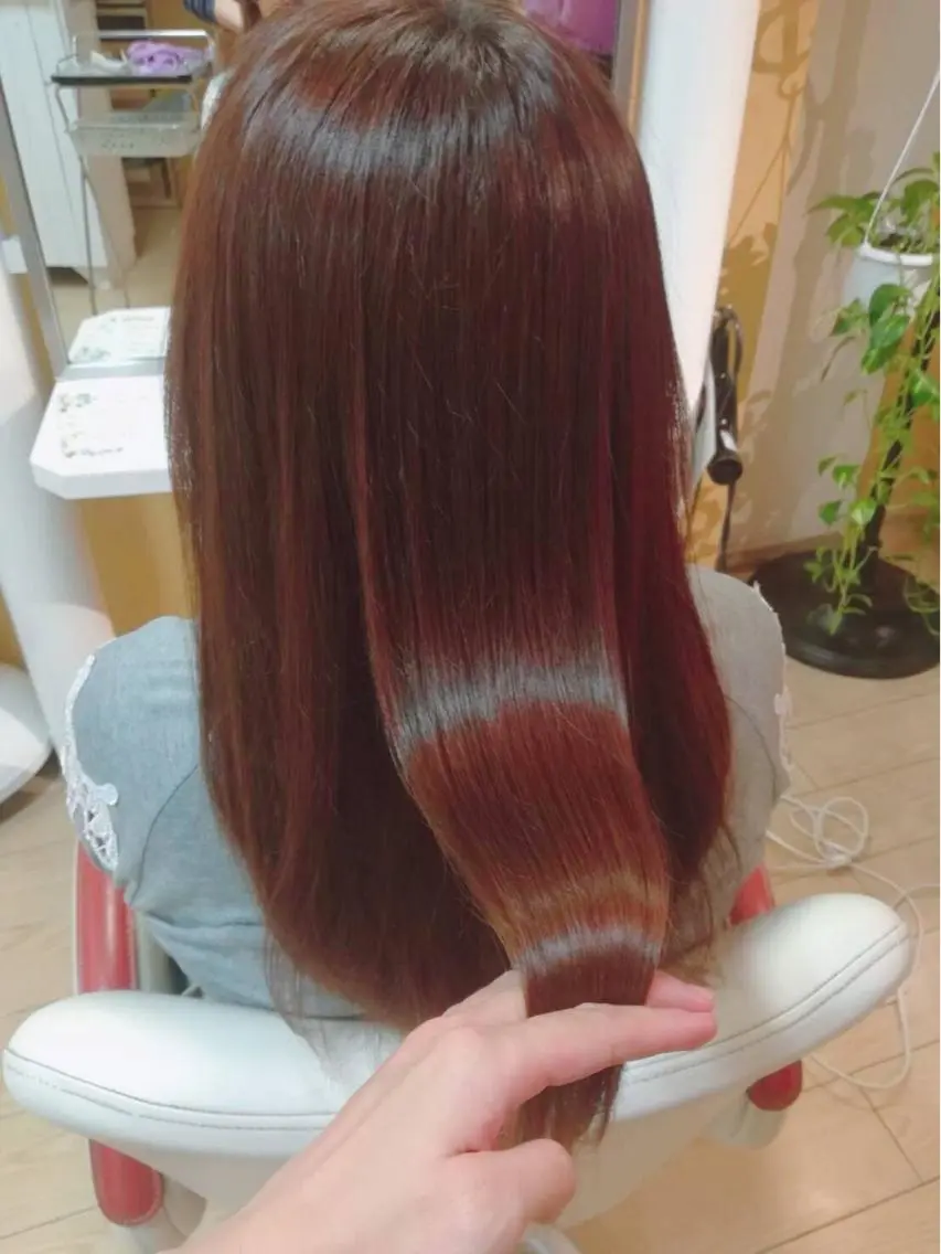 カラー カット 縮毛矯正 ナチュラルオーブン 大村店🍀深松孝枝のヘアスタイル