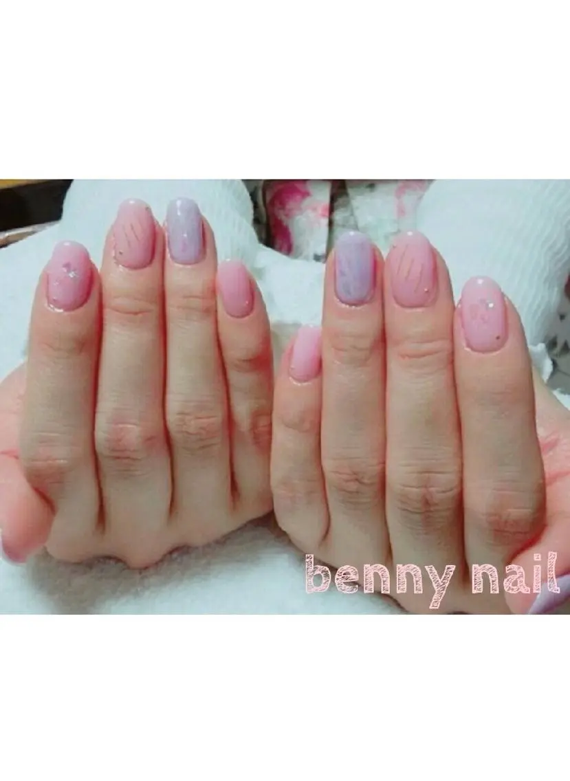 ネイル アートネイル 最終受付23時半 benny nailのネイルデザイン
