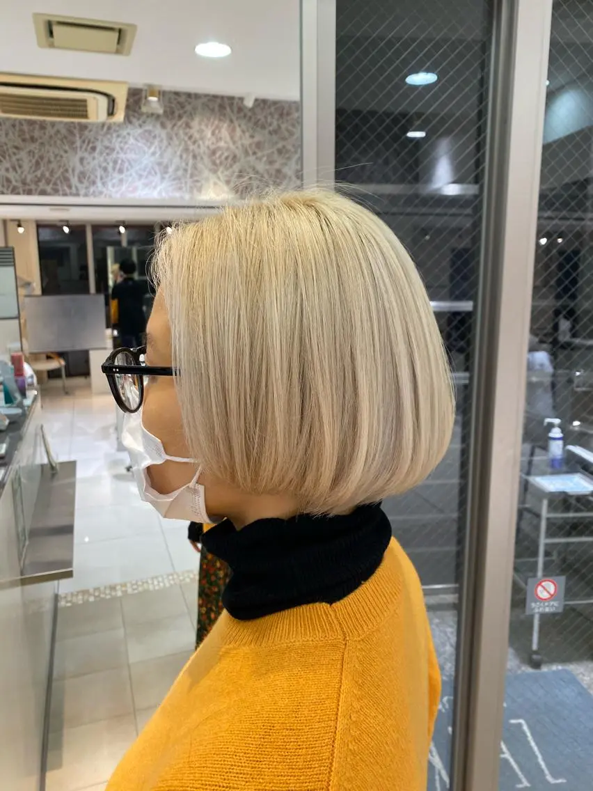 ショート カラー カット ヘアカラー Aujuaソムリエ ❤️‍🔥今吉 晃太のヘアスタイル