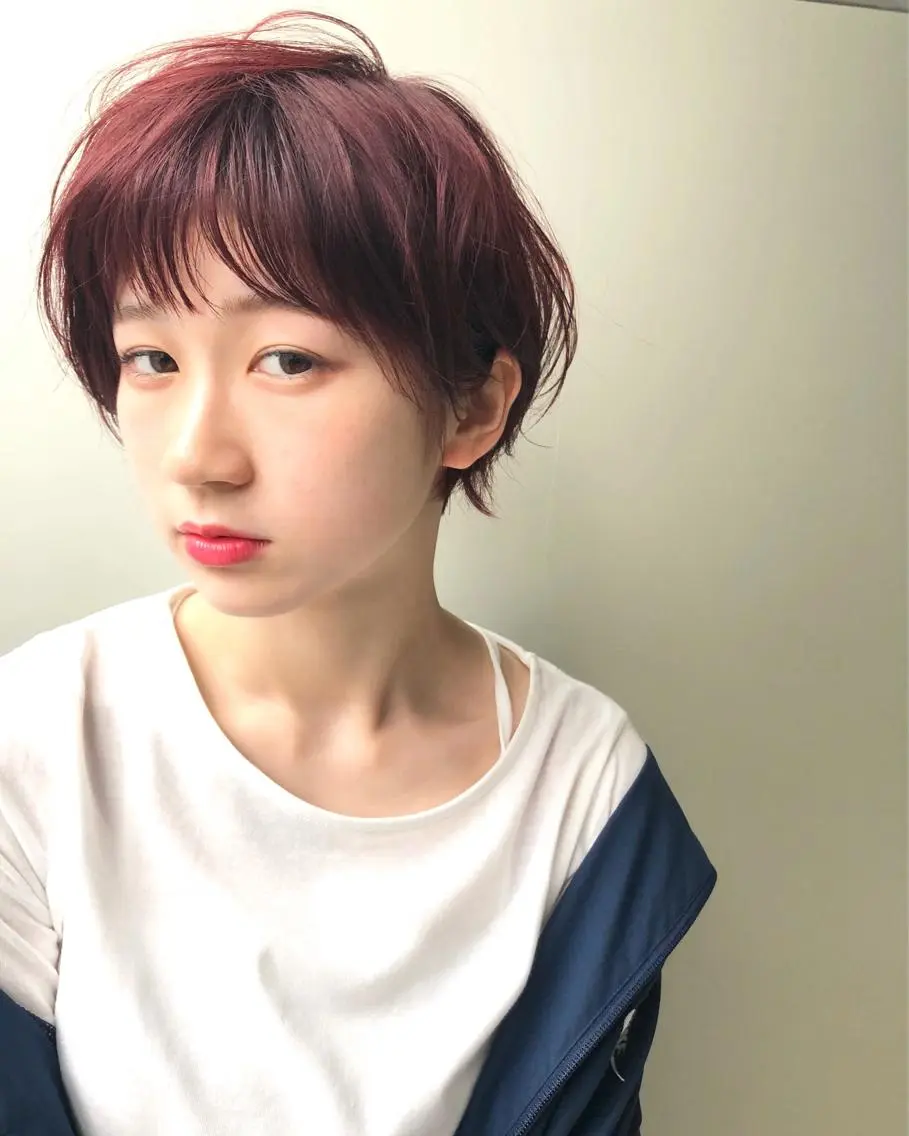 ショート ショートヘア 中野 恵脩のヘアスタイル