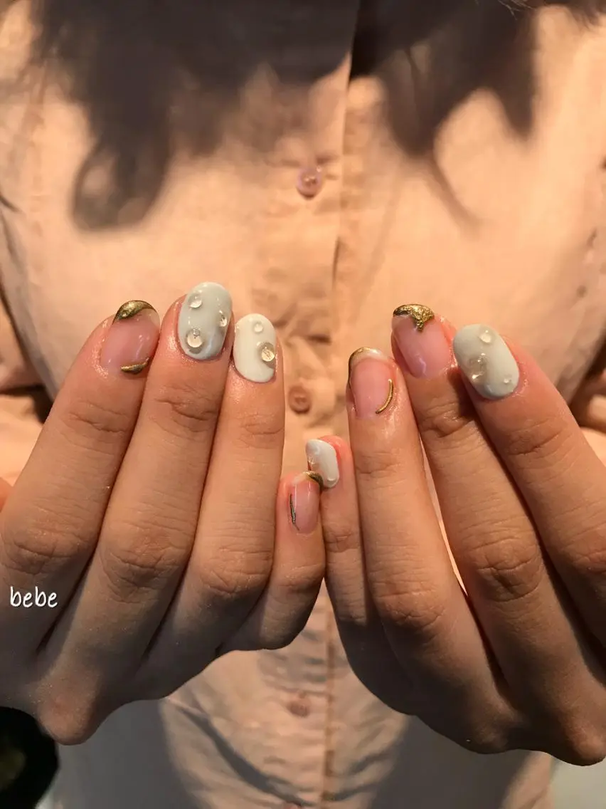 ネイル ぷっくりネイル ハンドネイル Ann nailのネイルデザイン
