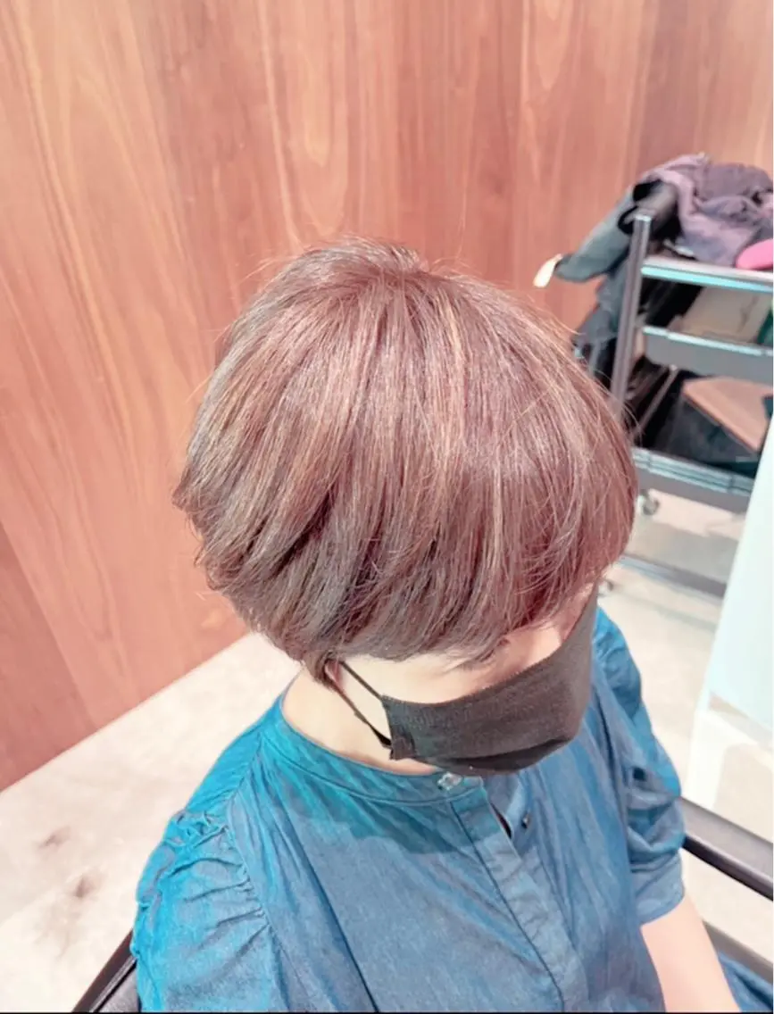 カラー 脱白髪染め setsucoのヘアスタイル