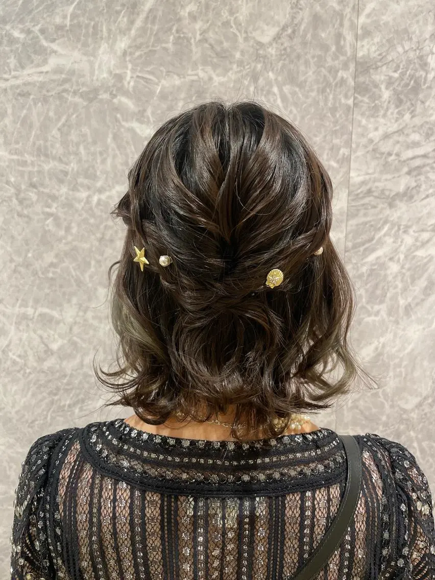 ヘアアレンジ ヘアセット 【銀座】ヘアセット& イメコンSharmeのヘアスタイル