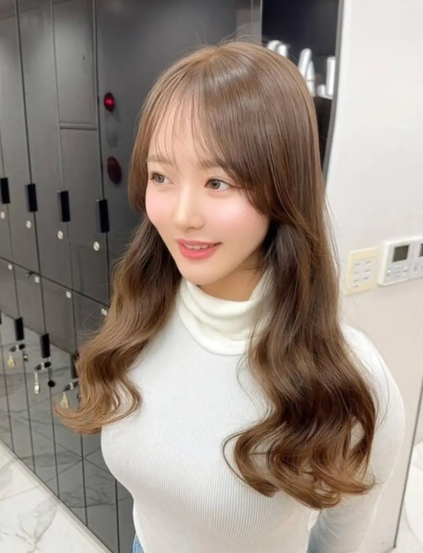 カラー ロング 💎エクステ専門店 BIZE梅田rinのヘアスタイル