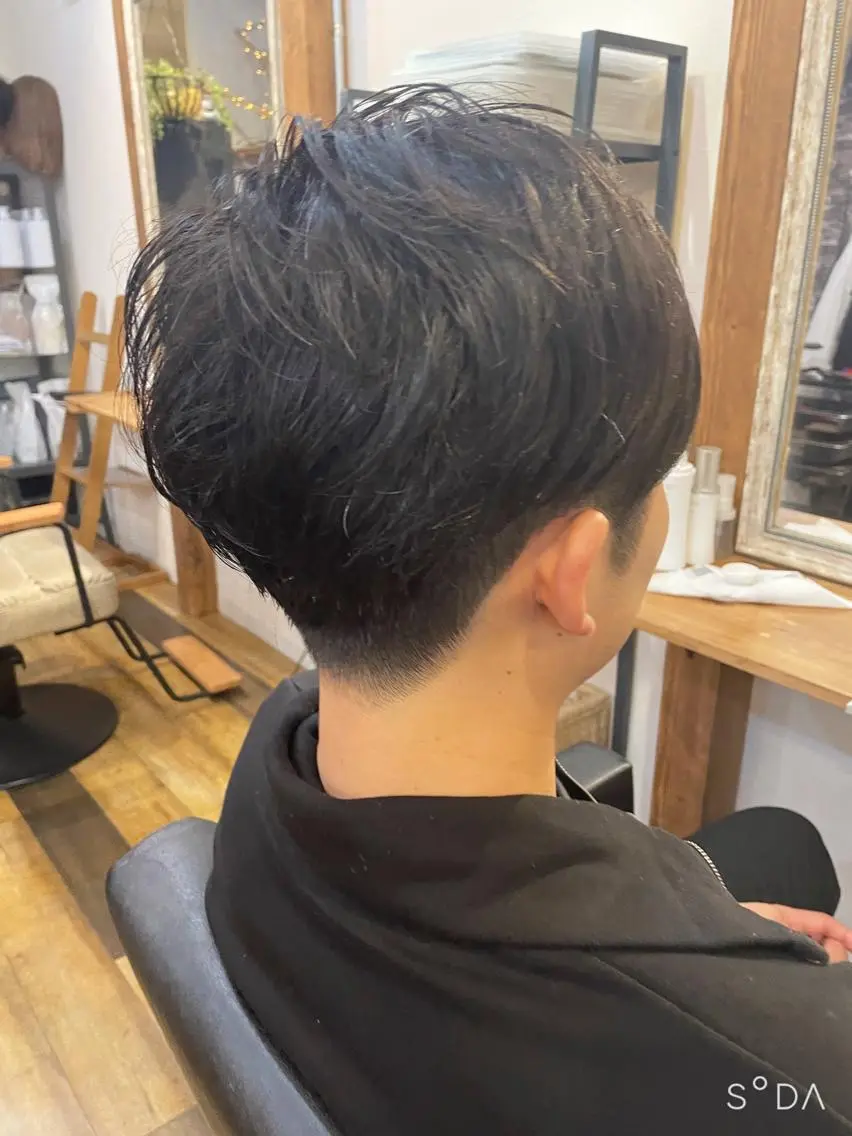 メンズ ひばりヶ丘美容室 カット石井里佳のヘアスタイル