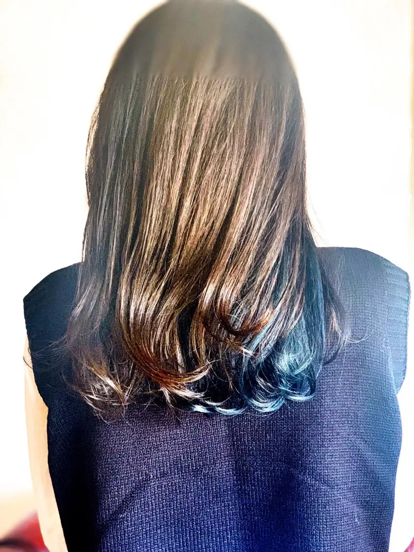 ロング カラー ヘッドスパ ヤノ ナオミのヘアスタイル