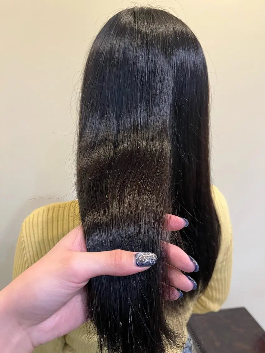 カラー 髪質改善 KOKORO 中村 朱里のヘアスタイル