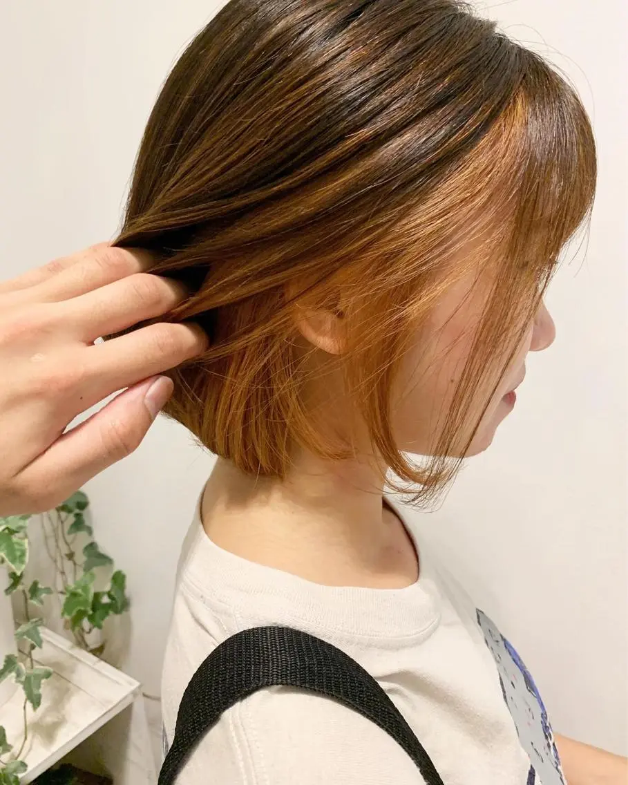 ショート カラー 塚本 征也のヘアスタイル