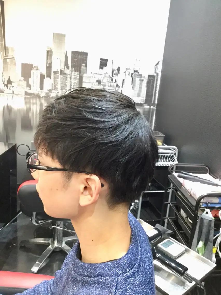 パーマ メンズ 縮毛矯正 Annon プライベートサロンのヘアスタイル