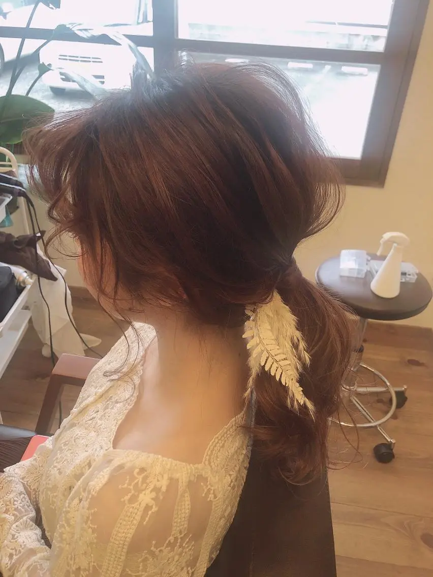 井上 歩美のヘアスタイル
