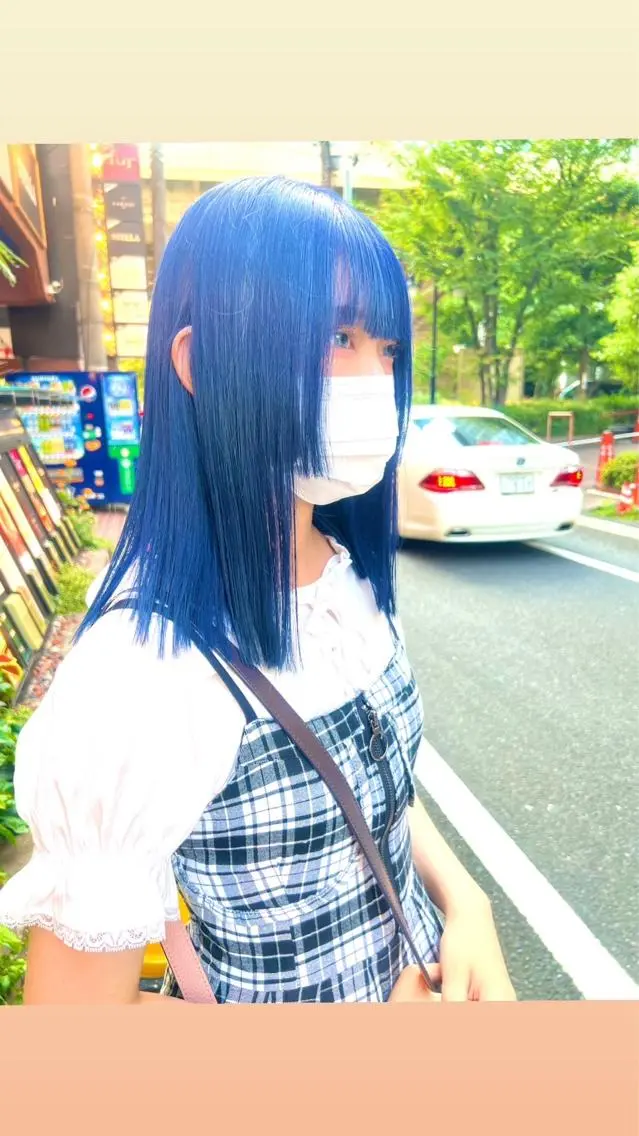 セミロング ヘアカラー トリートメント 心斎橋ヘアカラー 海外ﾚｲﾔｰ/マリナのヘアスタイル