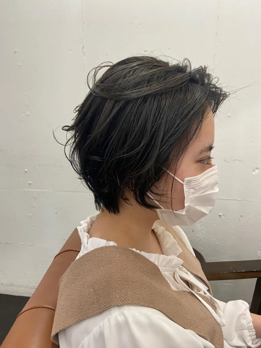 ショート ショートヘア 久木原 ゆりのヘアスタイル