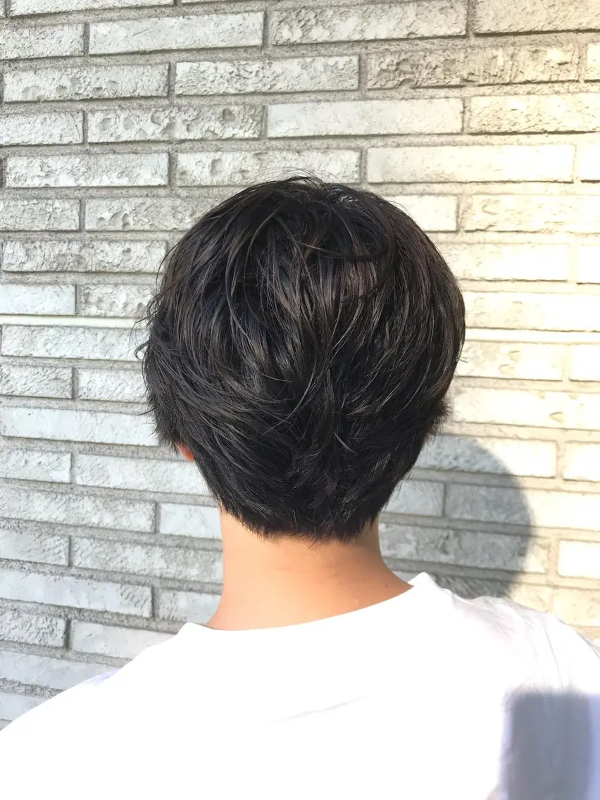 ショート 大石 さやかのヘアスタイル