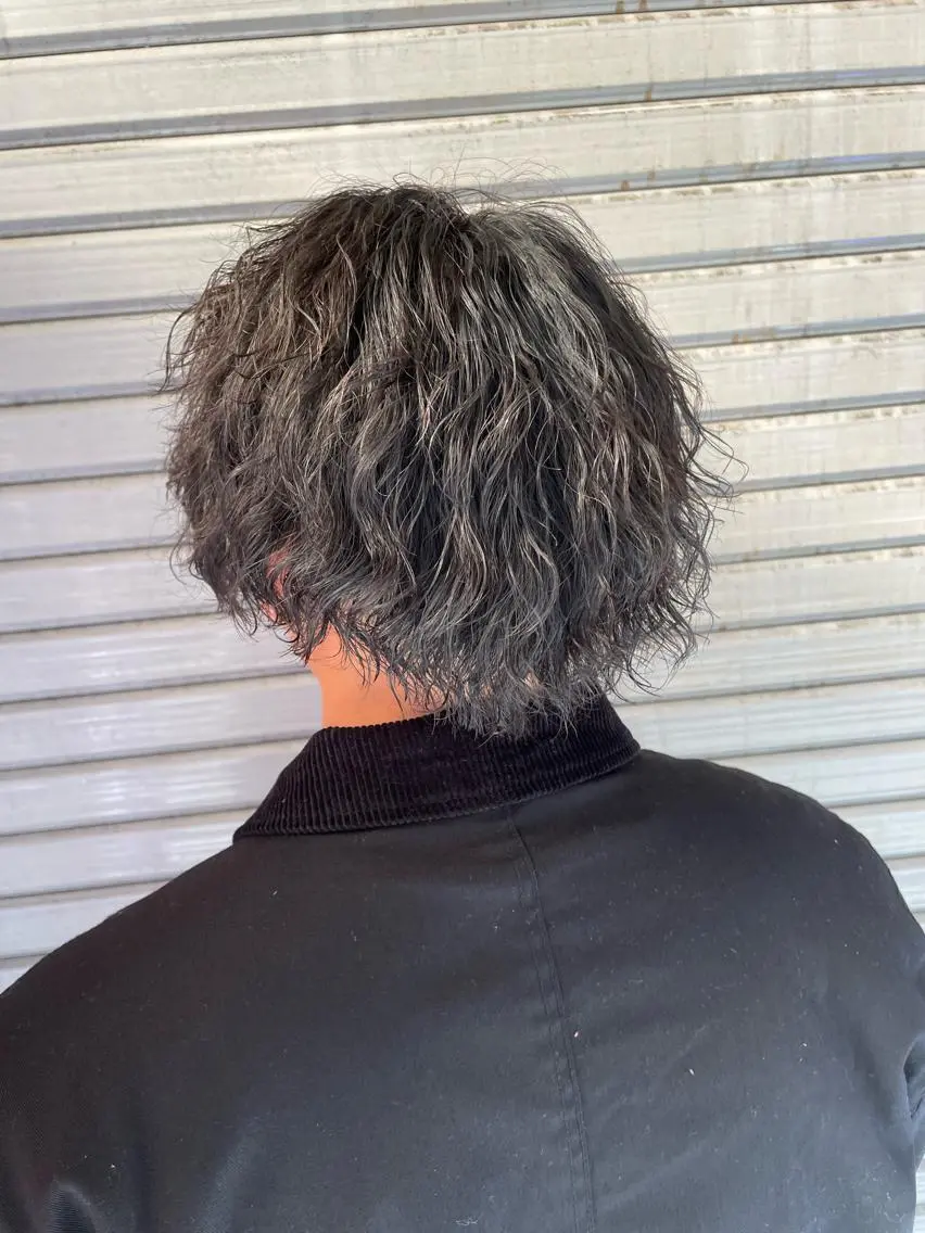 パーマ メンズ 渋谷/フェード/ 國分 翔のヘアスタイル