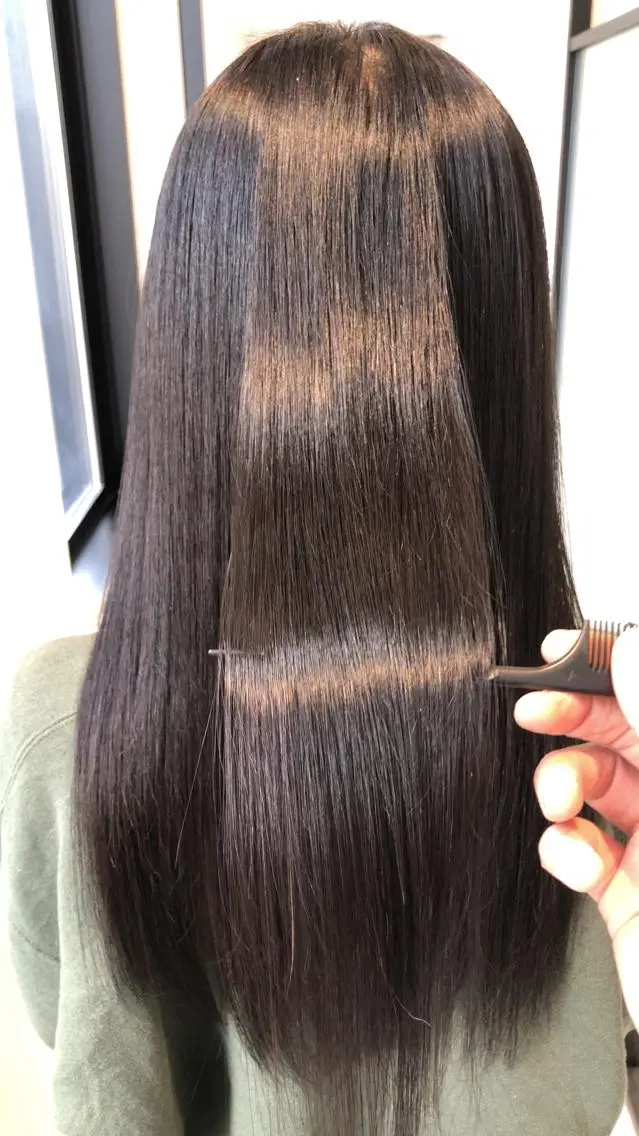カット ヘアカラー トリートメント 髪質改善/顔まわり 石原のヘアスタイル