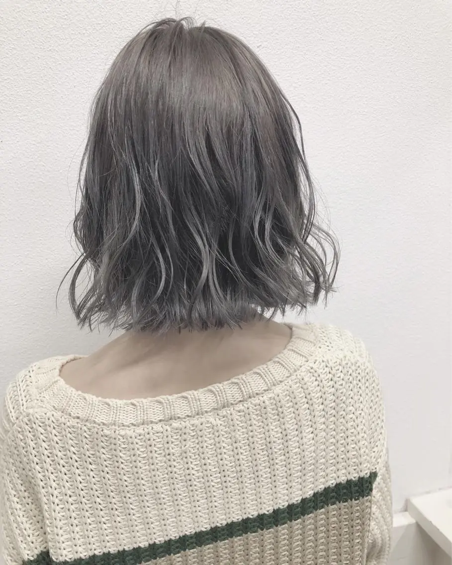 ショート カラー ヘアアレンジ ヘアカラー トリートメント GiseL天神カラー 髪質改善/ブリーチのヘアスタイル