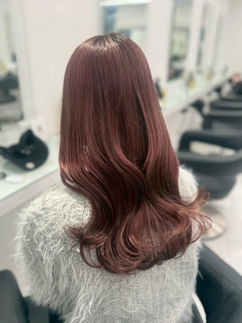 カラー 札幌/カラーモデル 🥣トレンドカラーのヘアスタイル
