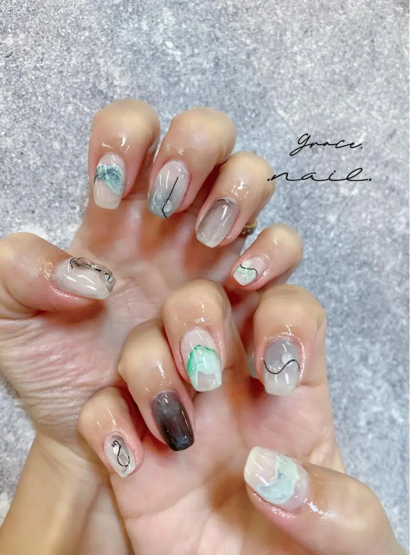 ネイル ☆*。Grace Nail。*☆のネイルデザイン