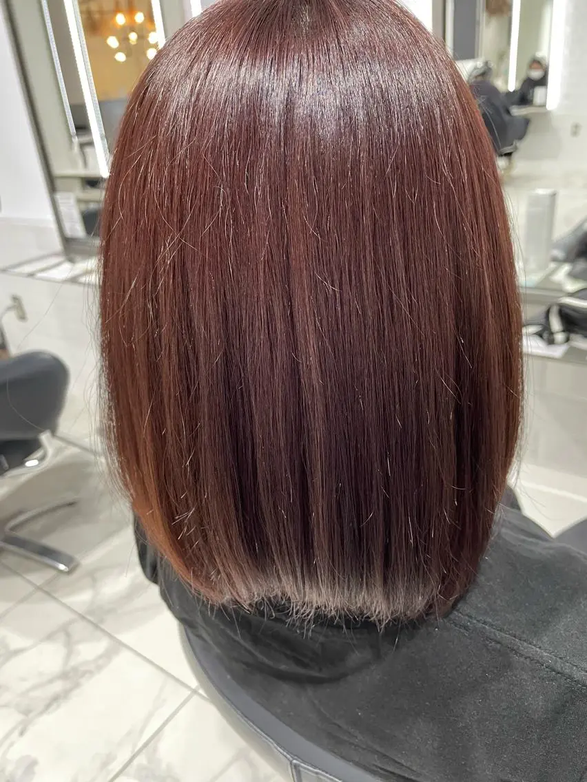 ショート カラー ピンクカラー 🫧透明感カラー 🫧Aoiのヘアスタイル
