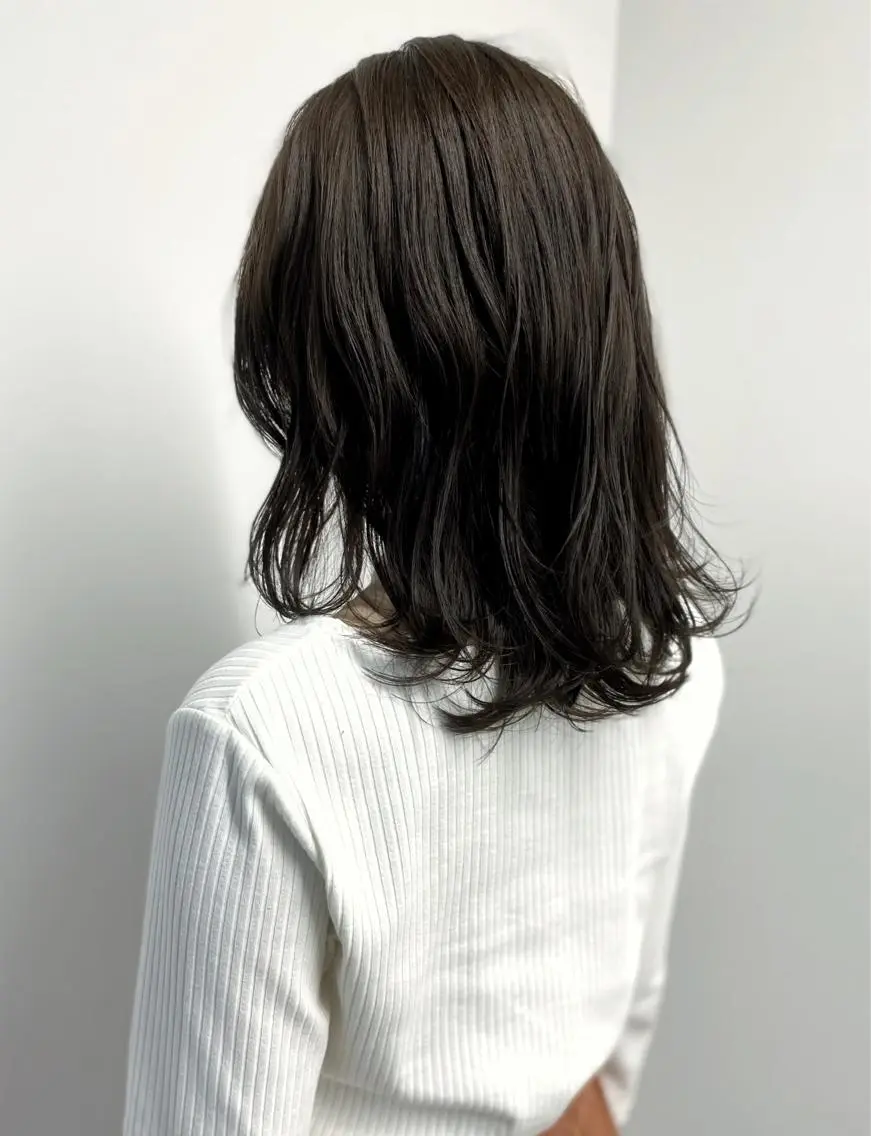 セミロング カラー カット ヘアカラー トリートメント ⭐️当日OK⭐️ 岩田峻のヘアスタイル
