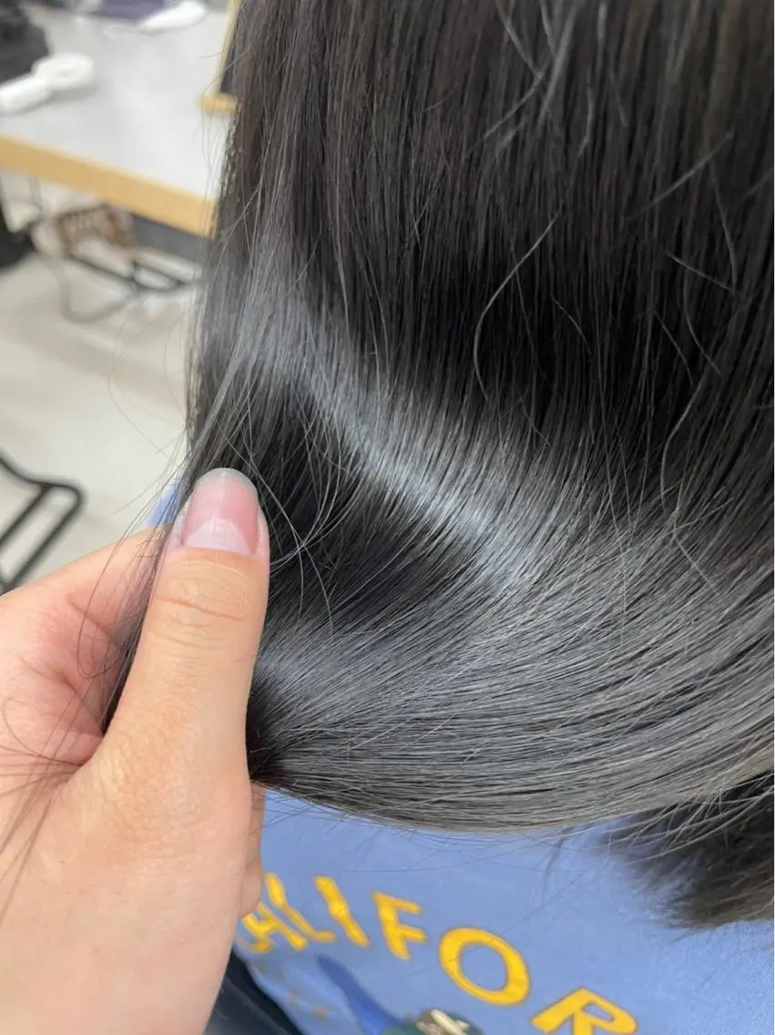 ミディアム カラー 透明感カラー 韓国風カラー🤎 𝒄𝒉𝒊𝒌𝒂のヘアスタイル
