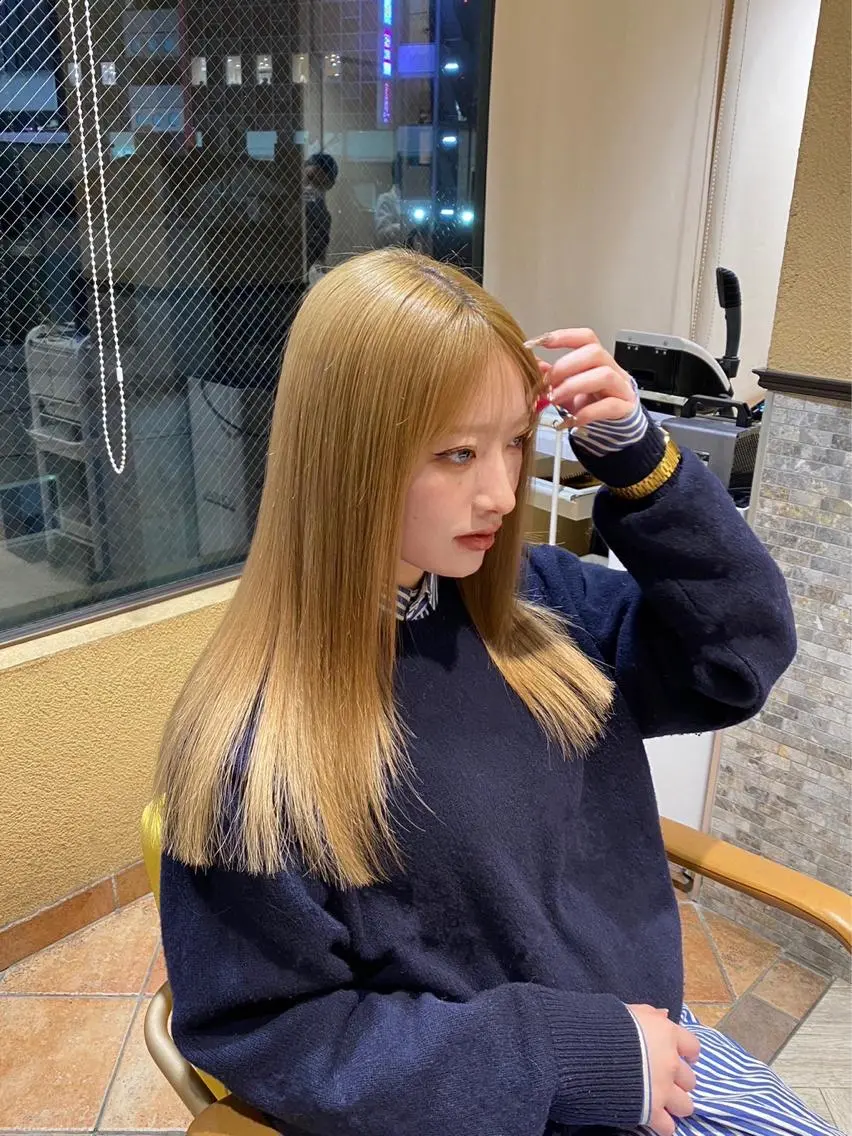 ロング 村田 灯のヘアスタイル