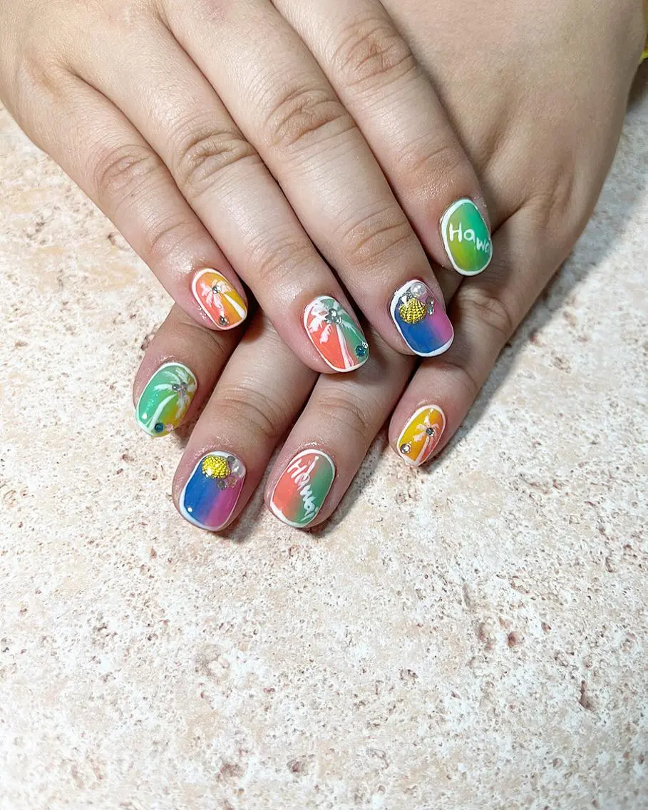 ネイル ハンドネイル ハンドケア nail salon M'U【エムユー】のネイルデザイン