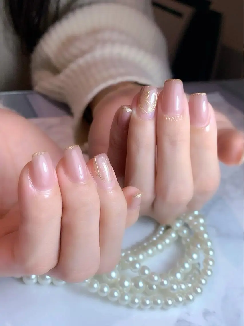 ネイル ラメ(グリッター) HALU ハルのネイルデザイン