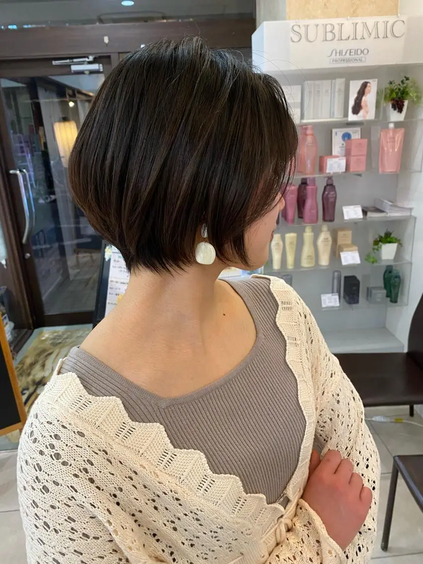ショート カット トリートメント 《大人気髪質改善》 プログレス国分寺店のヘアスタイル