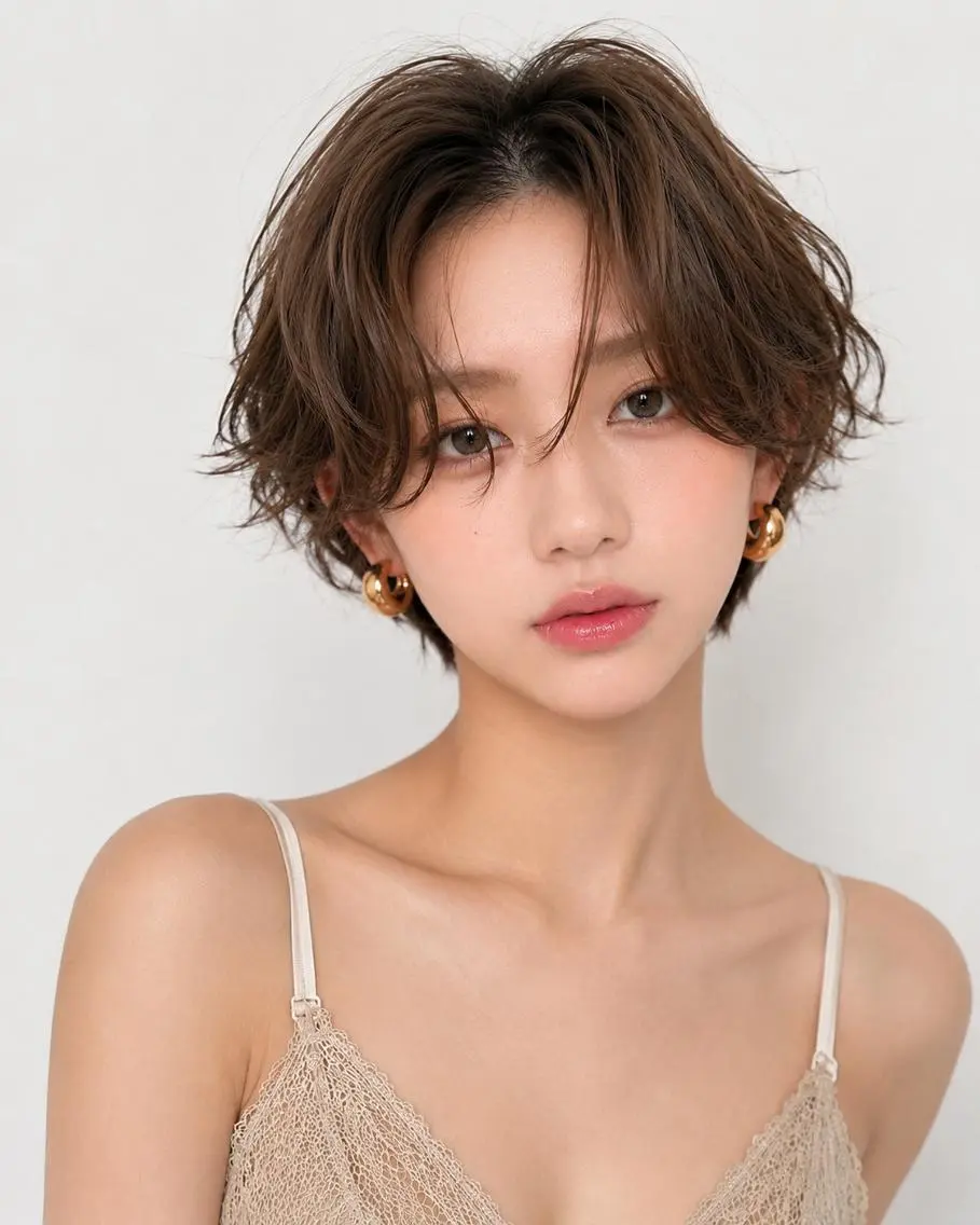 ショート パーマ カラー カット ヘアカラー パーマ ダメージレス コバヤシ ヒロヒトのその他イメージ