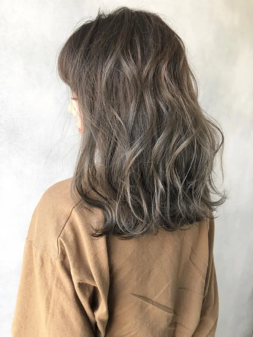 セミロング 小澤大輔 YOLO hairのヘアスタイル