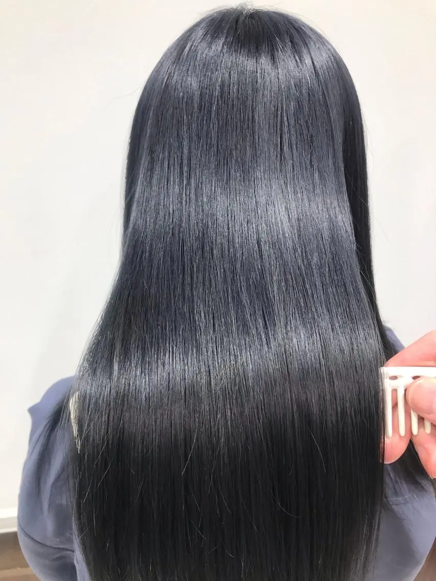セミロング トリートメント 下條 真のヘアスタイル